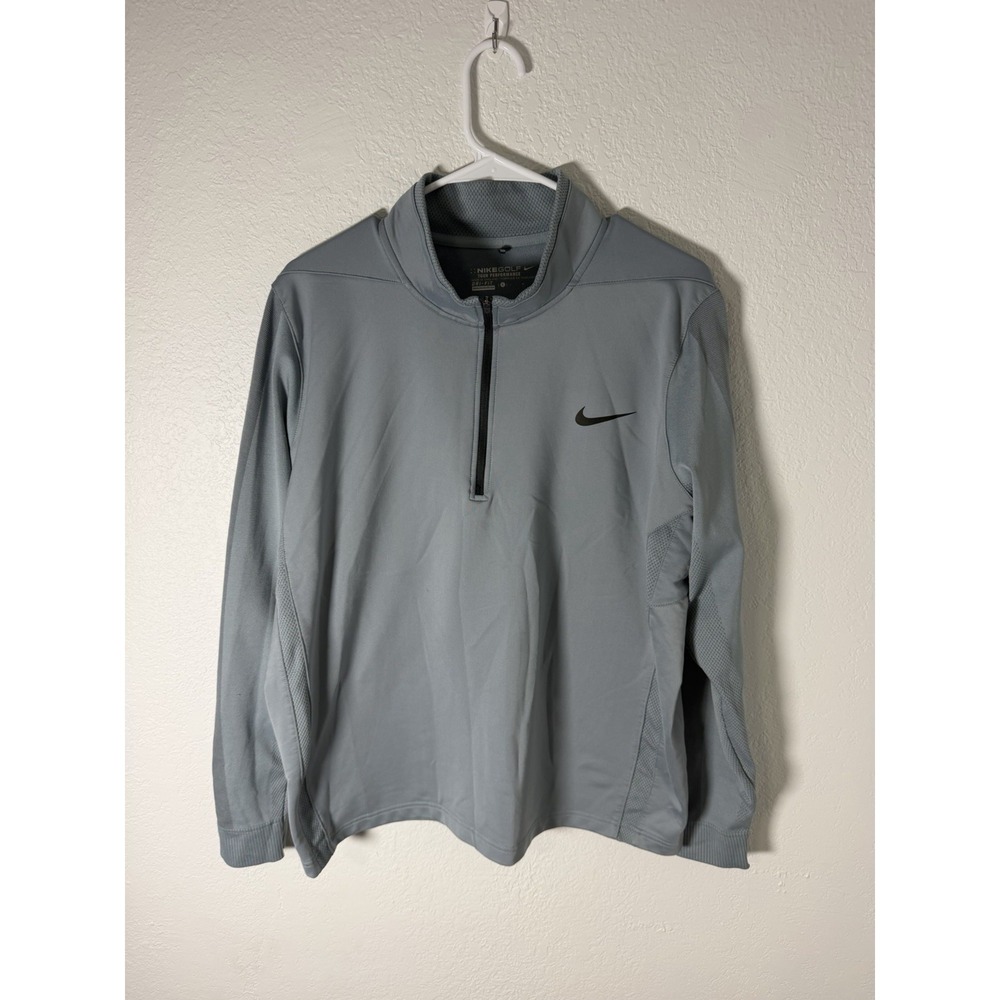 Nike Golf Tour Performance Dri-Fit 1/4 Zip Top Mens Size Large Fleece